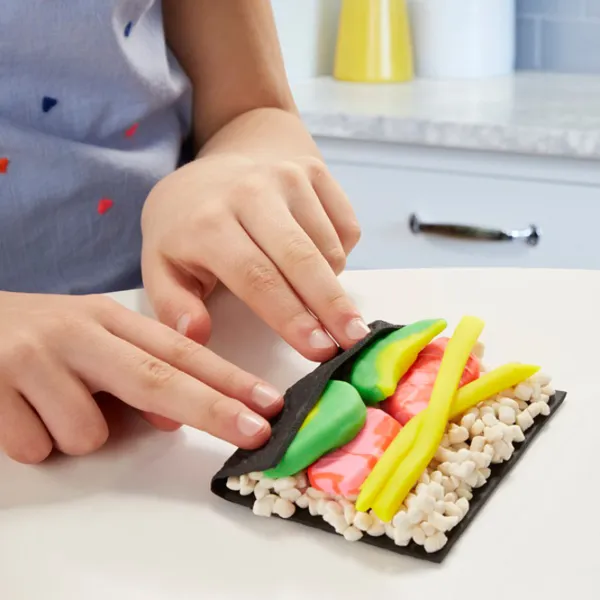 Креативный набор Hasbro Play-Doh Sushi Playset E7915 3+/ Разноцветный photo 7 Креативный набор Hasbro Play-Doh Sushi Playset E7915 3+/ Разноцветный photo 7