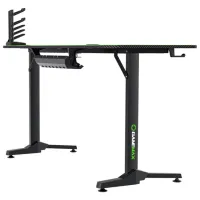 Masă gaming Gamemax Gaming Desk D140-Carbon Plastic photo 4