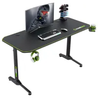 Masă gaming Gamemax Gaming Desk D140-Carbon Plastic photo 6