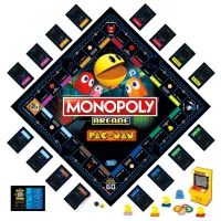 Joc de masă Hasbro Monopoly Arcade Pacman 8+/ Monopoly photo 2
