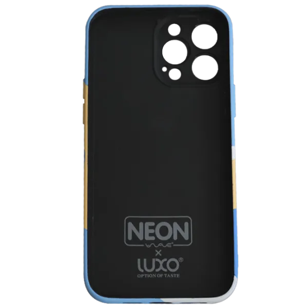 Чехол для смартфона Apple iPhone 13 Pro Max WAVE/ Back/ TPU/ Желтый Синий photo 2