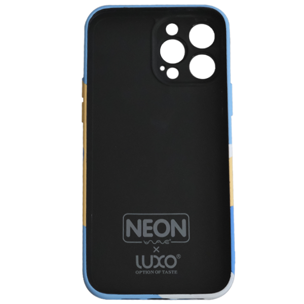 Чехол для смартфона Apple iPhone 13 Pro Max WAVE/ Back/ TPU/ Желтый Синий photo 2