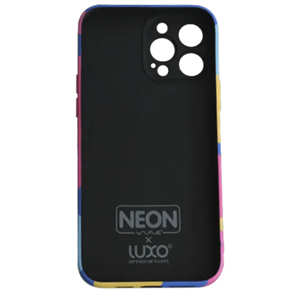 Husă pentru smartphone Apple iPhone 13 Pro Max WAVE/ Back/ TPU/ Bright pink Blue photo 2