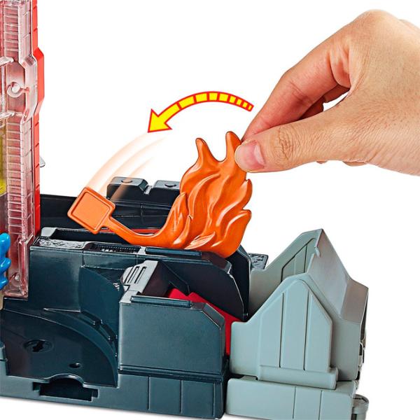 Авто-треки Hot Wheels Super Fire House Rescue GJL06 Разноцветный photo 5