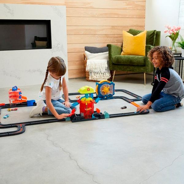 Авто-треки Hot Wheels Super Fire House Rescue GJL06 Разноцветный photo 6