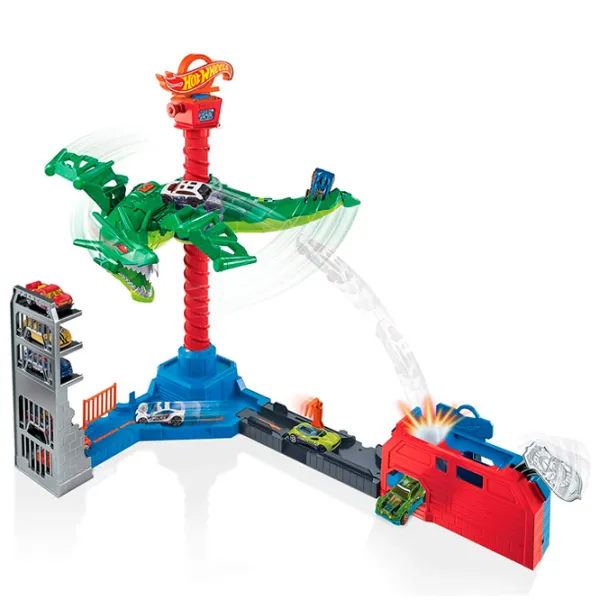 Pistă auto Hot Wheels Air Attack Dragon Multicolor photo 4 Pistă auto Hot Wheels Air Attack Dragon Multicolor photo 4