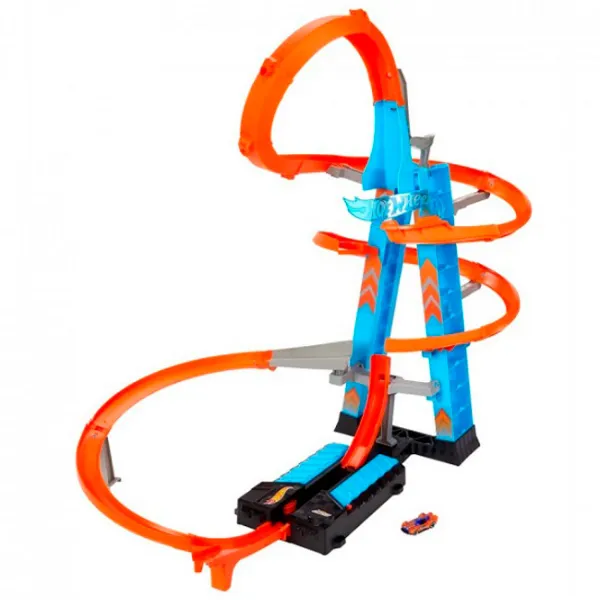 Pistă auto Hot Wheels Sky Crash Tower Multicolor photo 2 Pistă auto Hot Wheels Sky Crash Tower Multicolor photo 2