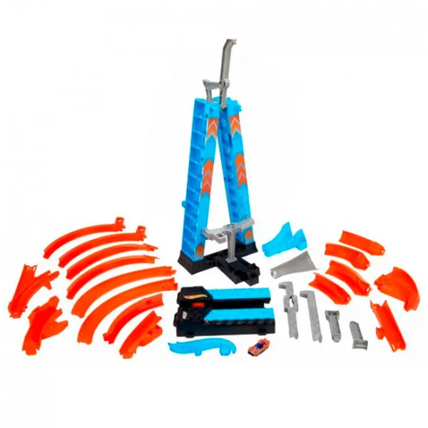 Pistă auto Hot Wheels Sky Crash Tower Multicolor photo 3 Pistă auto Hot Wheels Sky Crash Tower Multicolor photo 3