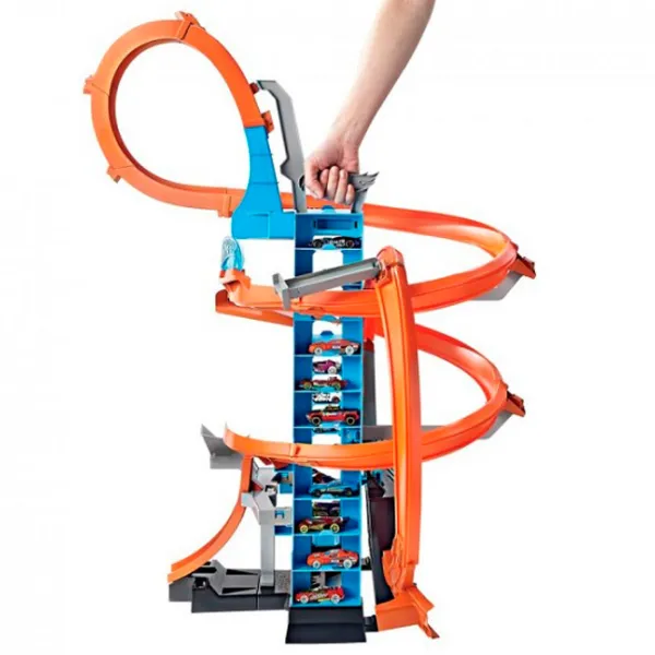 Pistă auto Hot Wheels Sky Crash Tower Multicolor photo 4 Pistă auto Hot Wheels Sky Crash Tower Multicolor photo 4