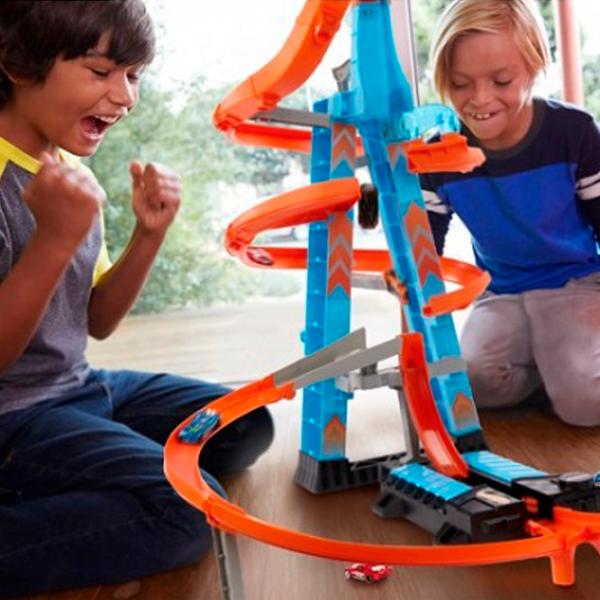 Pistă auto Hot Wheels Sky Crash Tower Multicolor photo 5 Pistă auto Hot Wheels Sky Crash Tower Multicolor photo 5