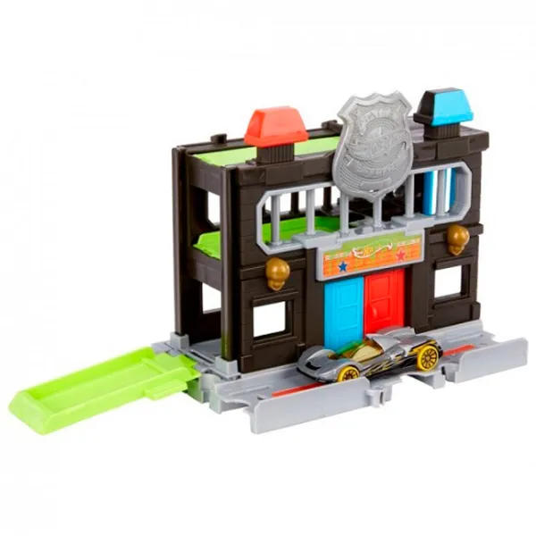 Авто-треки Hot Wheels Downtown Police Station Разноцветный photo 4 Авто-треки Hot Wheels Downtown Police Station Разноцветный photo 4