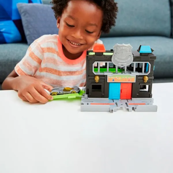 Авто-треки Hot Wheels Downtown Police Station Разноцветный photo 5 Авто-треки Hot Wheels Downtown Police Station Разноцветный photo 5