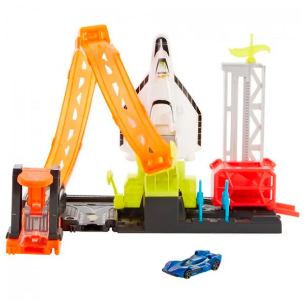 Pistă auto Hot Wheels Super Rocket Blast-Off Multicolor photo 2 Pistă auto Hot Wheels Super Rocket Blast-Off Multicolor photo 2
