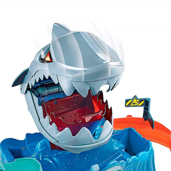 Pistă auto Hot Wheels Robo Shark Frenzy Multicolor photo 2 Pistă auto Hot Wheels Robo Shark Frenzy Multicolor photo 2