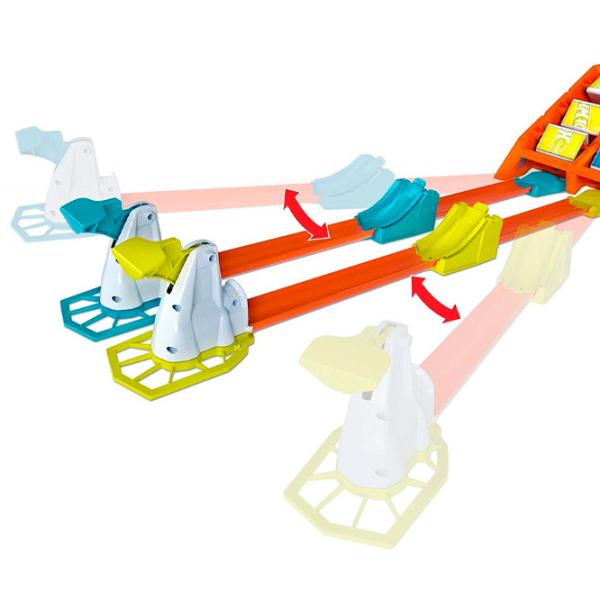 Авто-треки Hot Wheels Launch Across Challenge GBF89 Разноцветный photo 2 Авто-треки Hot Wheels Launch Across Challenge GBF89 Разноцветный photo 2