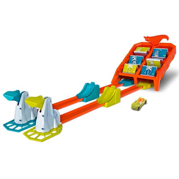 Авто-треки Hot Wheels Launch Across Challenge GBF89 Разноцветный photo 3 Авто-треки Hot Wheels Launch Across Challenge GBF89 Разноцветный photo 3