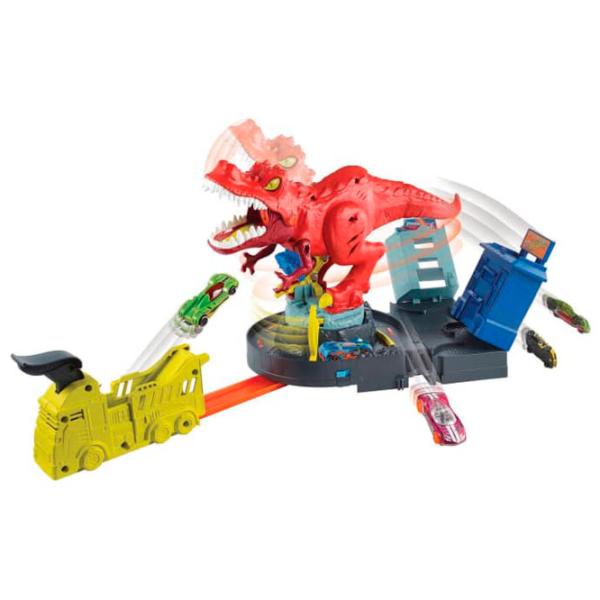 Pistă auto Hot Wheels T-Rex Rampage Multicolor photo 3 Pistă auto Hot Wheels T-Rex Rampage Multicolor photo 3