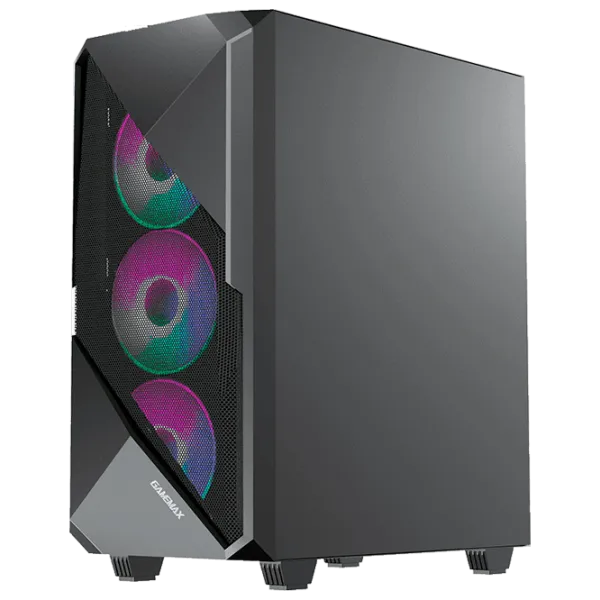 Carcasă Gamemax Revolt Mid Tower / Black photo 3