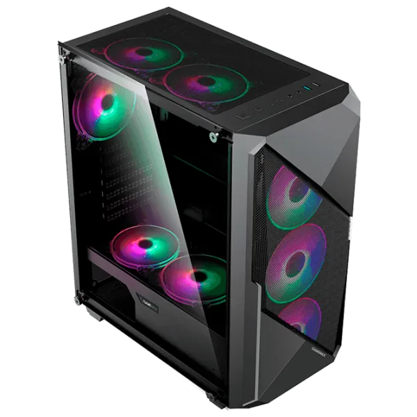 Carcasă Gamemax Revolt Mid Tower / Black photo 4