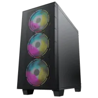 Carcasă Gamemax Aero Mini Mini Tower / Black photo 3