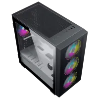 Carcasă Gamemax Aero Mini Mini Tower / Black photo 4