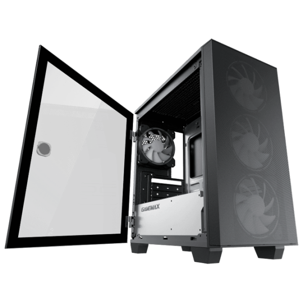 Carcasă Gamemax Aero Mini Mini Tower / Black photo 7