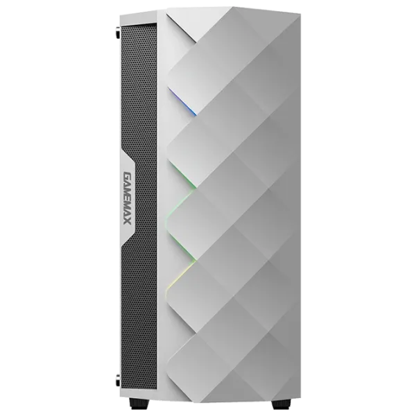 Carcasă Gamemax Diamond Mid Tower / White photo 2