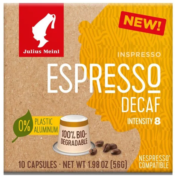 Кофе Julius Meinl Espresso Decaf Bio Капсулы/ Inspresso/ 10 капсул photo 2