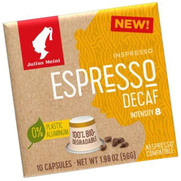 Кофе Julius Meinl Espresso Decaf Bio Капсулы/ Inspresso/ 10 капсул photo 4