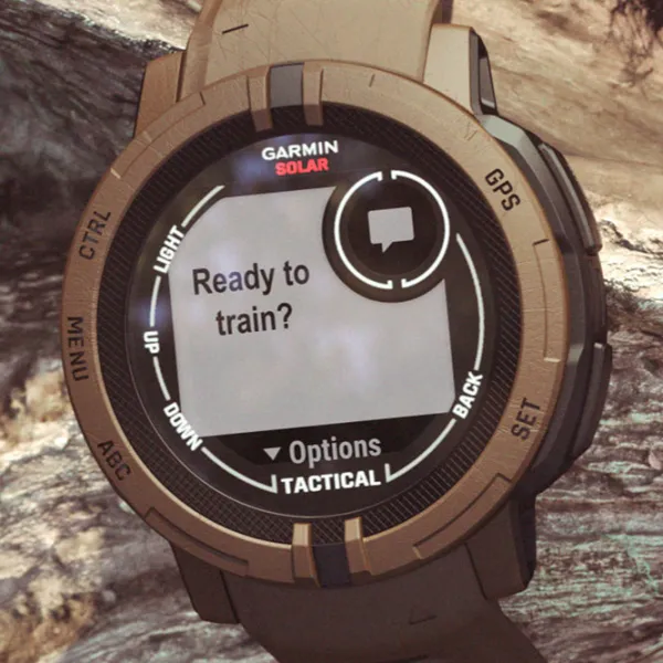 Ceas inteligent Garmin Instinct 2 Solar 0.9"/ 45 mm/ Coyote Tan - Coyote Tan/ 010-02627-04 photo 6