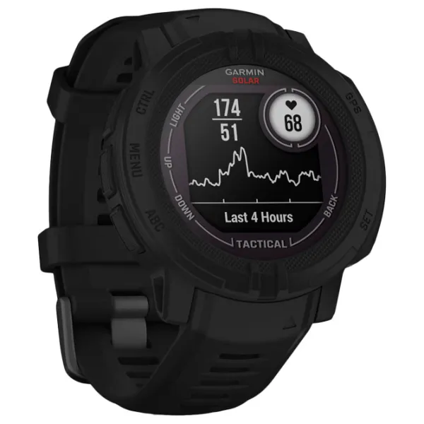 Ceas inteligent Garmin Instinct 2 Solar 0.9"/ 010-02627-03/ Black photo 3