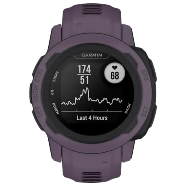 Ceas inteligent Garmin Instinct 2S 0.79"/ 40mm/ Orchid - Orchid/ 010-02563-04 photo 2