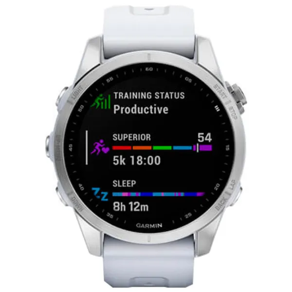 Умные часы Garmin Fenix 7s 1.3"/ 010-02539-03/ Белый Серебристый photo 2