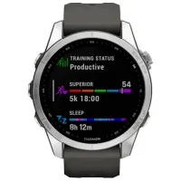 Умные часы Garmin Fenix 7s 1.3"/ 010-02539-01/ Графитовый Серебристый photo 2