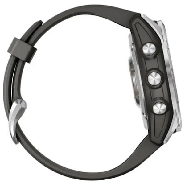 Ceas inteligent Garmin Fenix 7s 1.3"/ 010-02539-01/ Graphite Silver photo 4