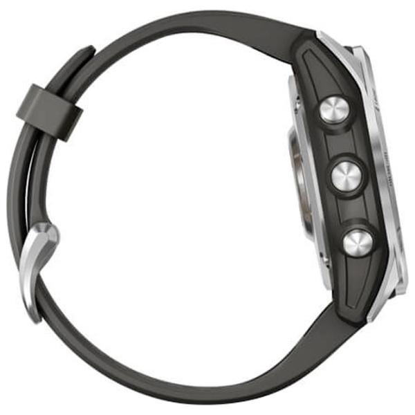 Ceas inteligent Garmin Fenix 7s 1.3"/ 010-02539-01/ Graphite Silver photo 4