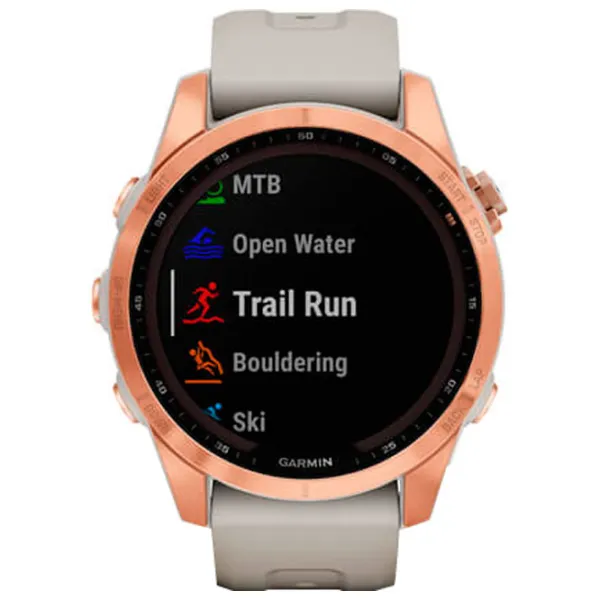 Ceas inteligent Garmin Fenix 7s Solar 1.3"/ 33 mm/ Rose Gold -/ 010-02539-11 photo 2