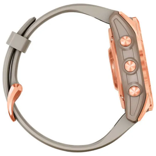 Ceas inteligent Garmin Fenix 7s Solar 1.3"/ 33 mm/ Rose Gold -/ 010-02539-11 photo 4