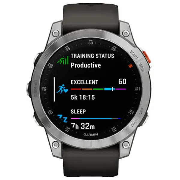 Умные часы Garmin Epix Pro (Gen 2) 1.3" / 33 мм / Серый - Чёрный / 010-02582-01 photo 2