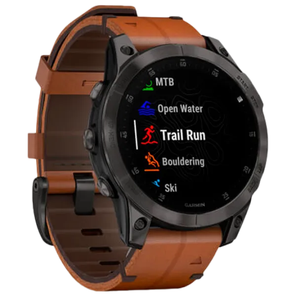 Умные часы Garmin Epix Gen 2 1.3"/ 010-02582-30/ Коричневый Углеродно серый photo 3