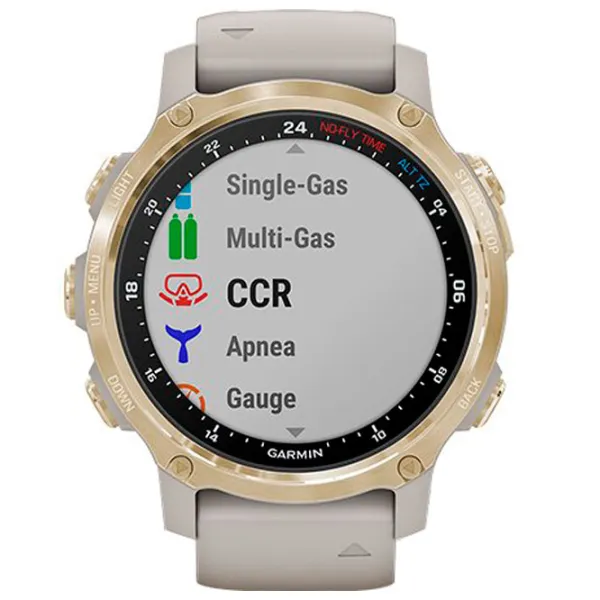 Умные часы Garmin Descent Mk2S 1.2"/ 010-02403-01/ Светло песочный Светло золотистый photo 2