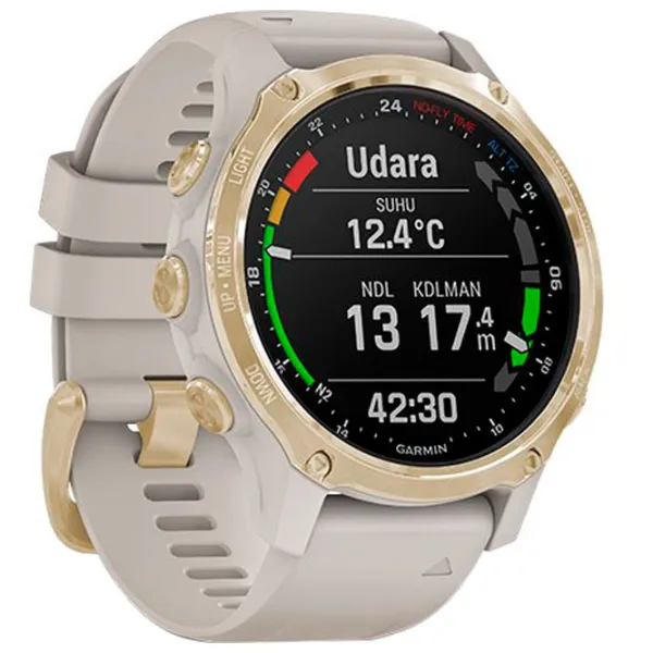 Умные часы Garmin Descent Mk2S 1.2"/ 010-02403-01/ Светло песочный Светло золотистый photo 3