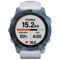 Умные часы Garmin Fenix 7X Sapphire Solar 1.3"/ 33 мм/ Синий - Whitestone/ 010-02541-15 photo 2