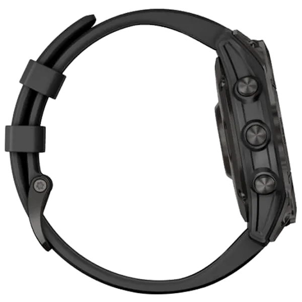 Ceas inteligent Garmin Fenix 7 Sapphire Solar 1.3"/ 010-02540-21/ Black Carbon Grey photo 4