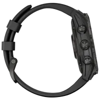 Ceas inteligent Garmin Fenix 7 Sapphire Solar 1.3"/ 010-02540-21/ Black Carbon Grey photo 4