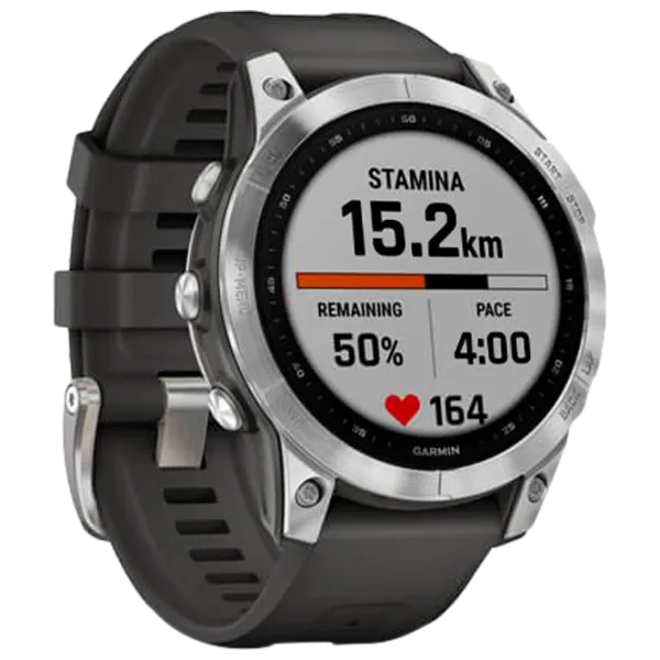 Ceas inteligent Garmin Fenix 7 1.3"/ 010-02540-01/ Graphite Silver photo 3