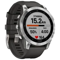 Ceas inteligent Garmin Fenix 7 1.3"/ 010-02540-01/ Graphite Silver photo 3