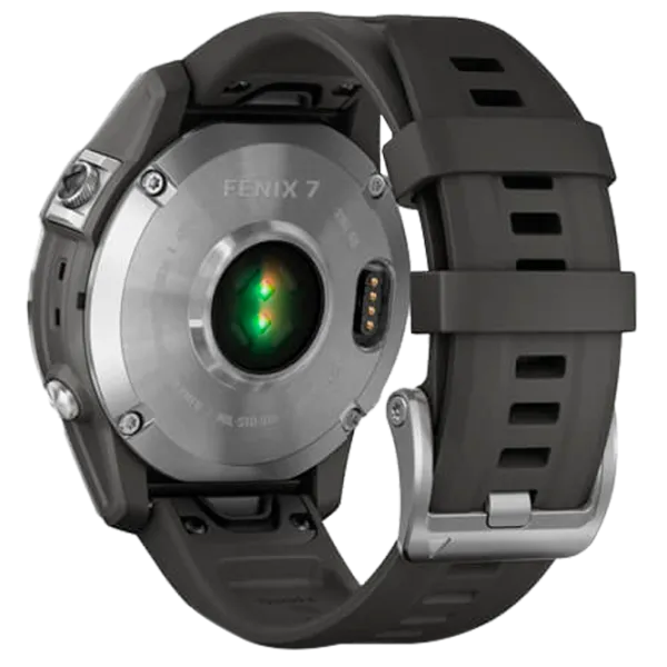 Ceas inteligent Garmin Fenix 7 1.3"/ 010-02540-01/ Graphite Silver photo 5