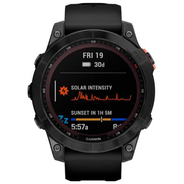 Умные часы Garmin Fenix 7X Solar 1.3"/ 010-02541-01/ Черный Серый photo 2