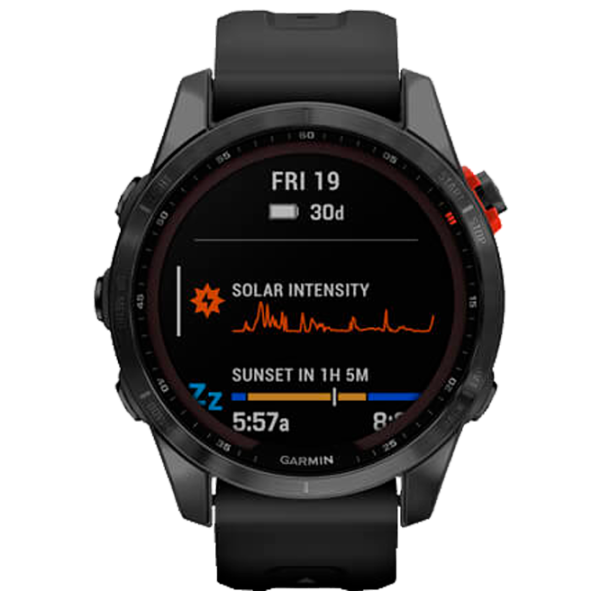 Умные часы Garmin Fenix 7s Solar 1.3"/ 33 мм/ Черный -/ 010-02539-13 photo 2